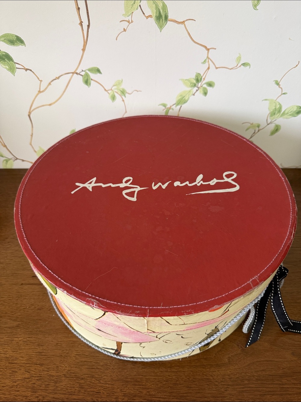 Andy Warhol Foundation Pop Art Hat Box